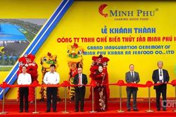Cà Mau đưa vào vận hành nhà máy chế biến thủy sản vốn 1.500 tỷ đồng