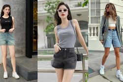 4 công thức phối quần đùi denim đang được fashionista yêu thích, đơn giản mà cực tôn dáng