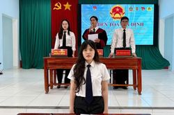 Huế: Phiên tòa giả định lan tỏa thông điệp 'nói không với ma túy'