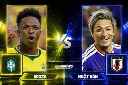 Nhận định, dự đoán tỷ số Brazil vs Nhật Bản: Khó cản Vinicius