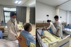 Định bỏ hóa trị vì sợ là 'gánh nặng', cụ ông đón tin vui khi Bạch Mai về tận quê