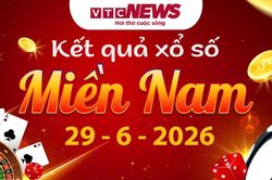 XSMN 29/6/2026 - Trực tiếp kết quả xổ số miền Nam hôm nay