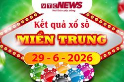 XSMT 29/6/2026 - Trực tiếp kết quả xổ số miền Trung hôm nay