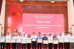 X&atilde; Quảng Bị: Một năm thực hiện ch&iacute;nh quyền địa phương hai cấp, chất lượng phục vụ người d&acirc;n được n&acirc;ng cao