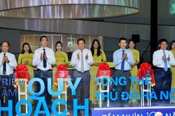 Khai mạc Triển l&atilde;m Quy hoạch tổng thể Thủ đ&ocirc; H&agrave; Nội tầm nh&igrave;n 100 năm