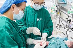 Bé trai ngoại quốc bị vàng da sơ sinh hiếm gặp được bác sĩ Việt cứu sống ngoạn mục