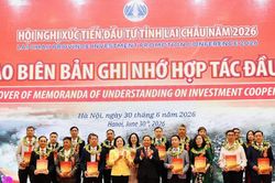 Lai Ch&acirc;u mời gọi đầu tư, thu h&uacute;t gần 200.000 tỷ đồng vốn đăng k&yacute;