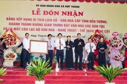 Công bố đền Tượng là di tích lịch sử - văn hóa của tỉnh Lào Cai