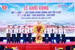 Thái Nguyên khởi công cao tốc hơn 21 nghìn tỉ đồng mở rộng trục phát triển vùng