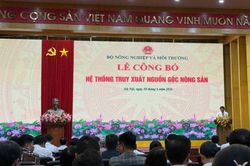 Công bố Hệ thống truy xuất nguồn gốc nông sản