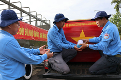 Đồng Nai: Đón hài cốt liệt sĩ và Đội K72 về nước