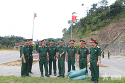 Quân khu 4 kiểm tra đảm bảo an toàn Giao lưu hữu nghị quốc phòng biên giới Việt Nam - Lào