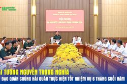 Đại tướng Nguyễn Trọng Nghĩa chỉ đạo Quân chủng Hải quân thực hiện tốt nhiệm vụ 6 tháng cuối năm