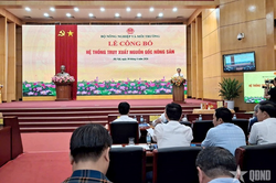 C&ocirc;ng bố hệ thống truy xuất nguồn gốc n&ocirc;ng sản