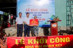 Chung tay xây nhà Đại đoàn kết cho hộ đặc biệt khó khăn