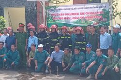 Thực tập phương &aacute;n ph&ograve;ng ch&aacute;y v&agrave; chữa ch&aacute;y rừng