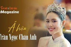 Á hậu Trần Ngọc Châu Anh - từ nàng thơ quân ngũ đến nữ chính Công tử văn thơ