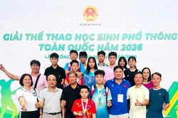 Hưng Yên giành 29 huy chương tại Giải Thể thao học sinh phổ thông toàn quốc 2026
