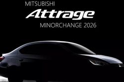 Mitsubishi Attrage 2026 chốt lịch ra mắt tại thị trường Thái Lan