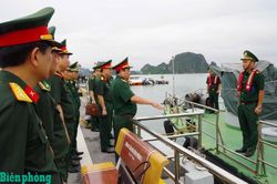 Kiểm tra kết quả thực hiện nhiệm vụ 6 tháng đầu năm tại Bộ đội Biên phòng tỉnh Quảng Ninh
