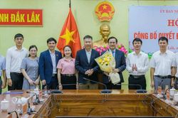 Đắk Lắk có tân Giám đốc Sở Xây dựng