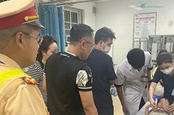 Cặp vợ chồng bế con gái 4 tuổi hốt hoảng cầu cứu, CSGT hành động khẩn
