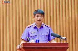 Viện trưởng Nguyễn Huy Tiến: Một dấu mốc c&oacute; &yacute; nghĩa lịch sử đối với ng&agrave;nh Kiểm s&aacute;t nh&acirc;n d&acirc;n