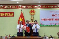 Bổ nhiệm tân Giám đốc Sở Xây dựng Đắk Lắk