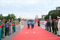 Tây Ninh: Đón 173 hài cốt liệt sĩ tại Campuchia về nước