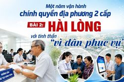 Một năm vận h&agrave;nh ch&iacute;nh quyền địa phương 2 cấp - B&agrave;i 2: H&agrave;i l&ograve;ng với tinh thần 'v&igrave; d&acirc;n phục vụ'
