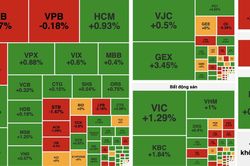 VN-Index tăng hơn 5 điểm, khối ngoại b&aacute;n r&ograve;ng tr&ecirc;n 1.167 tỷ đồng