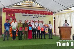 Xã Mậu Lâm giảm 15 thôn sau sắp xếp