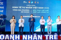 Diễn đ&agrave;n kinh tế tư nh&acirc;n Việt Nam 2026 v&ograve;ng địa phương diễn ra tại tỉnh An Giang