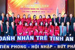 Bà Nguyễn Thị Mỹ Linh giữ chức Chủ tịch Hội Doanh nhân trẻ tỉnh An Giang