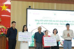 Trao giải Cuộc thi sáng kiến du lịch cộng đồng 2026 tại Quảng Phú
