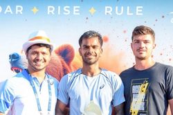 Sumit Nagal giải cơn kh&aacute;t danh hiệu ATP Challenger sau 2 năm: Sự trở lại của bạn th&acirc;n L&yacute; Ho&agrave;ng Nam
