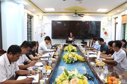 Hội Bảo trợ Người khuyết tật v&agrave; Bảo vệ quyền trẻ em tỉnh Hội nghị Ban Chấp h&agrave;nh lần thứ XII