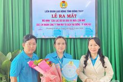 Đồng Th&aacute;p: Th&agrave;nh lập m&ocirc; h&igrave;nh 'C&acirc;u lạc bộ b&agrave; bầu v&agrave; nu&ocirc;i con nhỏ'