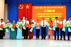 X&atilde; Đồng Sơn c&ocirc;ng bố Quyết định th&agrave;nh lập ấp mới