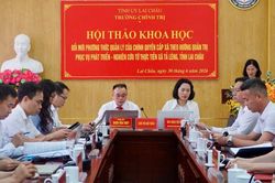Hội thảo khoa học 'Đổi mới phương thức quản lý của chính quyền cấp xã theo hướng quản trị phục vụ phát triển'
