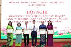 Xã Đồng Đăng sơ kết công tác 6 tháng đầu năm 2026