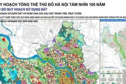 Quy hoạch Thủ đô Hà Nội tầm nhìn 100 năm: Hình thành 9 cực tăng trưởng đa tâm