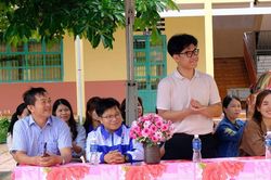 30 học sinh Trường Tiểu học và THCS Lương Thế Vinh học toán từ vấn đề của chính địa phương