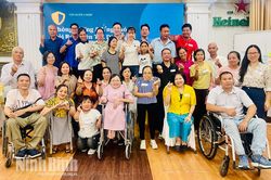 Tập huấn kỹ năng phòng, chống và ứng phó rủi ro thiên tai, dịch bệnh cho người khuyết tật