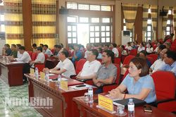 Đảng ủy xã Bình Giang triển khai nhiệm vụ 6 tháng cuối năm 2026 và công bố Nghị quyết về việc sắp xếp tổ chức lại thôn