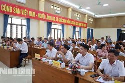 Đảng ủy xã Thanh Bình sơ kết công tác xây dựng Đảng, công tác kiểm tra, giám sát 6 tháng đầu năm 2026