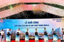 Khởi công Khu nhà ở xã hội gần 1.300 căn tại phường Hòa Bình