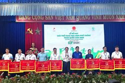 Đoàn học sinh Quảng Trị giành 17 huy chương tại giải Thể thao học sinh phổ thông toàn quốc năm 2026