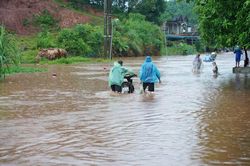 Tuy&ecirc;n Quang: Nước lũ tr&ecirc;n s&ocirc;ng G&acirc;m l&ecirc;n cao, diễn biến phức tạp