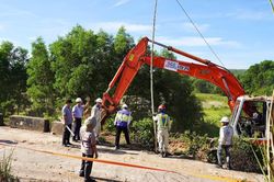 Quảng Ngãi bảo vệ thi công, đẩy nhanh tiến độ dự án đường 3.500 tỷ đồng